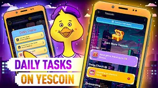 Boost Your Earnings Free Rewards With YesCoins Daily Tasks [upl. by Dranek]