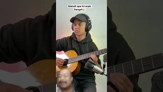 Melody fingerstyle melodyenak cover melodigitar guitar music guitarcover cat duck [upl. by Aiclid]