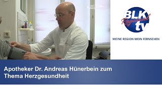 Apotheker Dr Andreas Hünerbein zum Thema Herzgesundheit [upl. by Seigel]