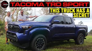 This Truck Is Keeping A SECRET  2024 Toyota Tacoma TRD Sport [upl. by Cathrin844]