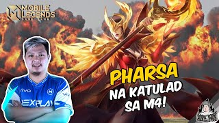 Pharsa na katulad sa M4  Gameplay MLBB [upl. by Ardet]