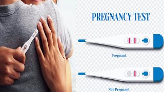 Early Detection Pregnancy test pregnancy strip test instant result 🕵 [upl. by Ely142]