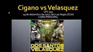 UFC 155  Junior Cigano vs Cain Velasquez 2  Tensoes preliminares [upl. by Erb]