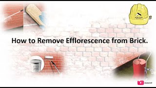 How to Remove Efflorescence from Brick [upl. by Anad217]