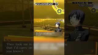 Persona 4 Every Day November 15 rpg anime persona [upl. by Kcitrap]