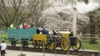 The Rocket  Replica of Stephensons 1829 Steam Locomotive [upl. by Gahan]