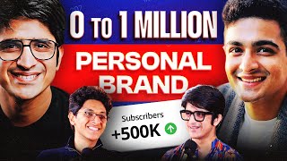 Build A Successful Personal Brand in 2024 from Scratch ft Viraj Sheth  Ishan Sharma [upl. by Nybor]