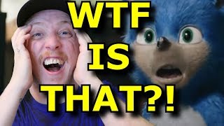 The Sonic Movie Trailer is HILARIOUS and SO BAD  Reaction [upl. by Neysa]