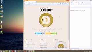 Dogecoin Mining Tutorial  Fast and Easy [upl. by Eixam152]