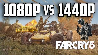 1080p vs 1440p Gaming  Performance Hit [upl. by Mohsen]