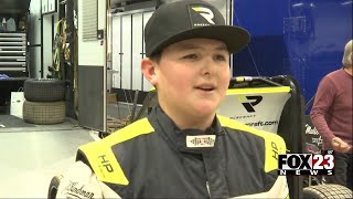 Video 13yearold trying to compete in Chili Bowl Nationals [upl. by Adnahsed]