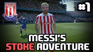 MESSI JOINS STOKE  Messis Stoke Adventure  1 [upl. by Garret]