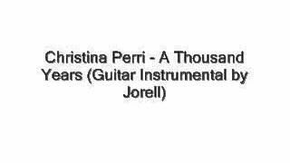 Christina Perri  A Thousand Years Guitar Instrumental With MP3 Included [upl. by Sakram708]