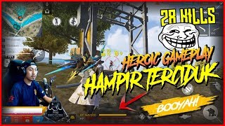 SUPER RANKED MATCH GAMEPLAY HEROIC  PRO GAMEPLAY [upl. by Geilich]