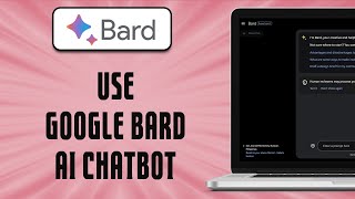 How To Use Google Bard AI Chatbot tutorial [upl. by Noterb46]