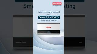 Long day Relax with Omnis Slim WiFi Control your water heater anytime anywhere Racold ✨😎 [upl. by Trevlac]