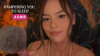 ASMR  Pampering You To Sleep  Hair and Camera Brushing [upl. by Anyalram670]