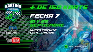 KARTING PAMPEANO  FECHA 7  GRAL CAMPOS [upl. by Akeit]