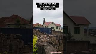 Big Land For Sale In Kigali Rwanda Nyarutarama [upl. by Annawd498]