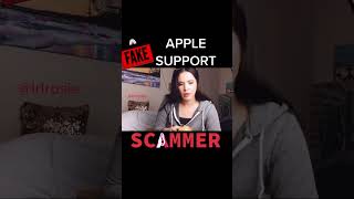 Pranking Scammers pretending to be APPLE SUPPORT  wait a real apple [upl. by Notgnirra]