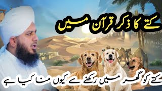 Kutte ka Zikr Quran Me  Kutte ko ghar pr rkhana chahuye ya nahi  bayan by Ajmal Raza Qadri 2024 [upl. by Eixor]