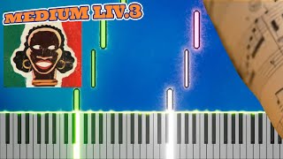 FACCETTA NERA PIANO TUTORIAL  SPARTITO GRATIS FACILE [upl. by Tlevesor461]