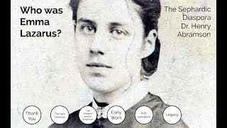 Who Was Emma Lazarus The Sephardic Diaspora pt 8 [upl. by Ettelohcin]