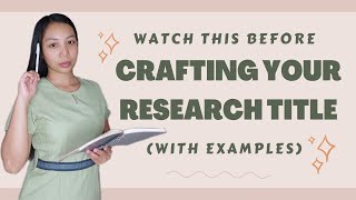 WRITING THE QUANTITATIVE RESEARCH TITLE  With Sample Research Titles  Practical Research 2 [upl. by Rese4]