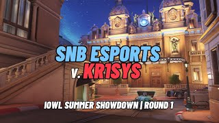 SNB Esports v Kr1sys  Circuit Royale  IOWL Summer Showdown R1 [upl. by Aikenahs268]