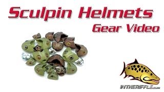 Fish Skull Sculpin Helmet Fly Tying Instructions and How To Tie Directions [upl. by Ahseel]