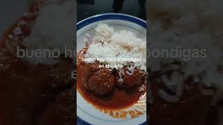 Albóndigas en salsa de chipotle las an probado viralvideo comida [upl. by Morgun940]