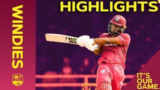 Simmons Hits 91 off 40 As Windies Level The Series  Windies vs Ireland 3rd T20I 2020  Highlights [upl. by Eidoj]