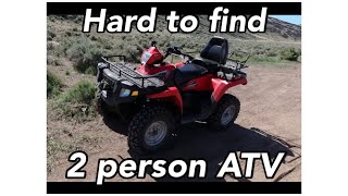 Rare  2008 Polaris Sportsman 500HO touring 2up ATV [upl. by Tedie]