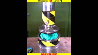 Old And New Iron Anvil Vs Hydraulic Press [upl. by Daniela86]