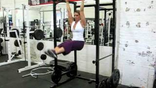 How To Do a Proper Hanging Leg Raise Exercise [upl. by Arahs]