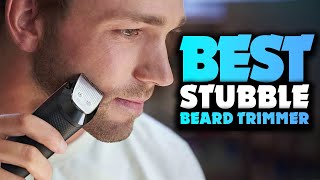 Top 5 BEST Beard Trimmer For Stubble of 2022 [upl. by Ardnalac]