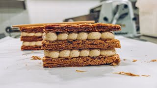 Thats how MilleFeuille done at the bakery [upl. by Aniez]