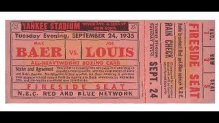 AI Joe Louis Narrates Max Baer Fight [upl. by Tugman]