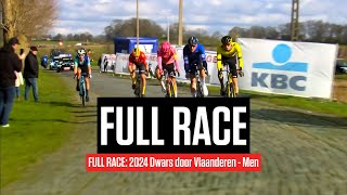 FULL RACE 2024 Dwars door Vlaanderen  Men [upl. by Ynos]