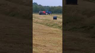 Silage bales in Ireland [upl. by Juxon]