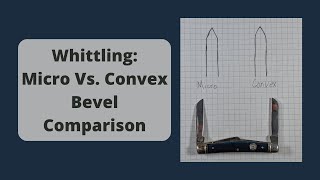 Micro vs Convex Bevel for Whittling [upl. by Nosreg80]