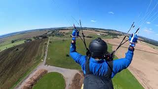 Všechov  Tábor 682024 Approach  Landing 1142 Enzo 3 Paragliding Soaring Czech Rep Česko [upl. by Marquez796]