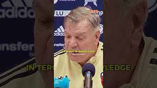 Sam Allardyce Explains Why He Said He Was as Good as Guardiola and Klopp [upl. by Neyud]