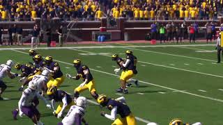 EA College Football 25 Northwestern vs Wolverines [upl. by Leiram]