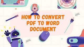 Easy and Fast Ways to Convert PDF to Word Document [upl. by Nyloj]