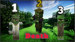 MY 3 ZOMBIE VILLAGER DEATH IN GAME  GAME GAMERZ  gamegamerz minicraft [upl. by Netniuq584]