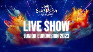 Junior Eurovision Song Contest 2023  Live Show  Nice France 🇫🇷  Heroes  VOTE  JESCTV [upl. by Esau7]