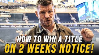 BISPING How to be UFC CHAMPION on 2 WEEKS NOTICE  Tom Aspinall at UFC 295 [upl. by Adaha]