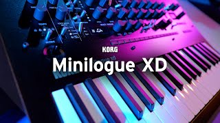 Korg Minilogue XD performance  Analogue Evolved [upl. by Jacynth]