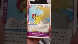 DAY 23 DAILY ONE PIECE PACK OPENING cards onepiece tcg cardgame daily anime packopening fyp [upl. by Nitsruk]